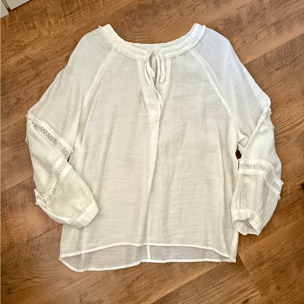 Elegant White Women's Top